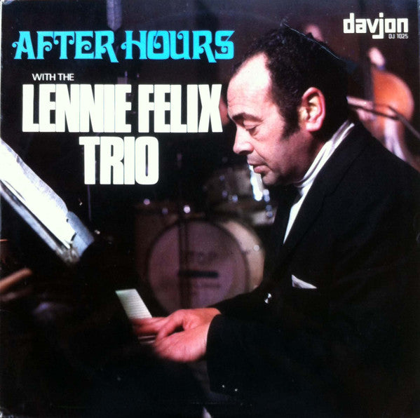 Lennie Felix Trio - After Hours - Used Vinyl Record