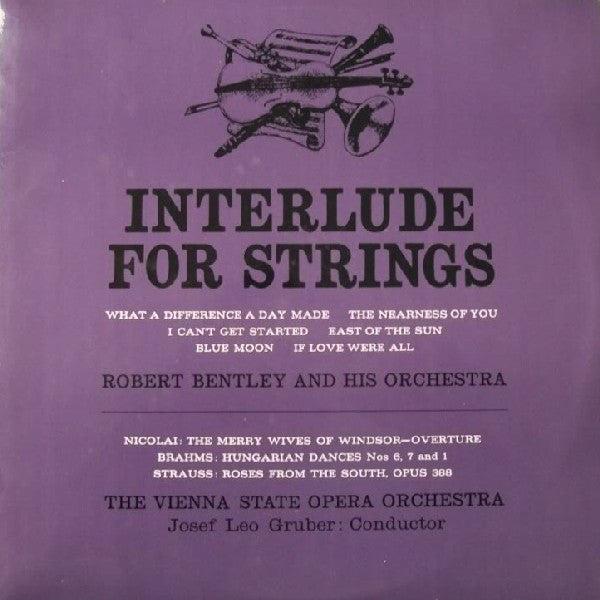 Robert Bentley And H - Interlude For Strings - Used Vinyl Record