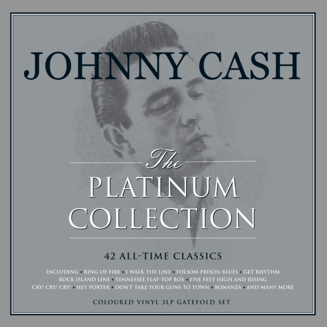JOHNNY CASH - Platinum Collection (Coloured Vinyl) - Vinyl Record