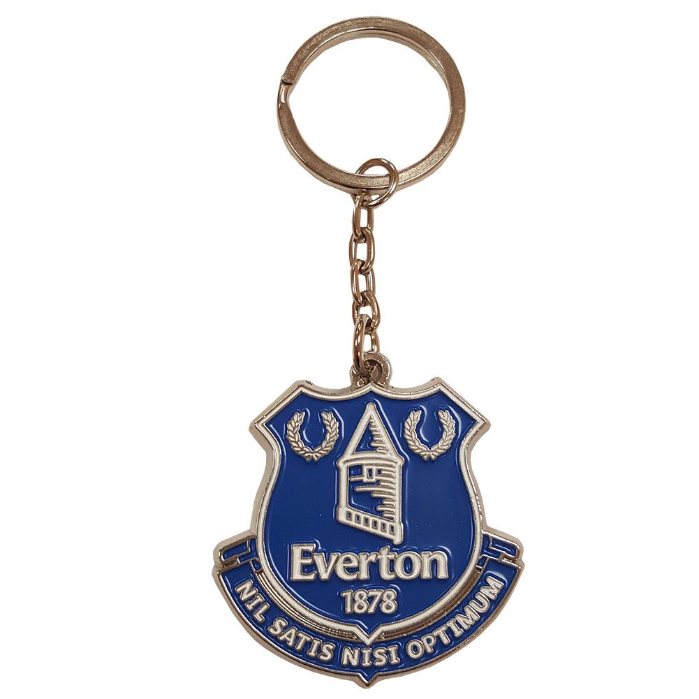 Everton FC - Keyring - keyrings - Approx 30mm x 30mm - New Keyrings
