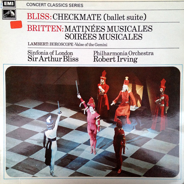 Arthur Bliss - Checkmate / Matinées Musicales / Soirées Musicales
