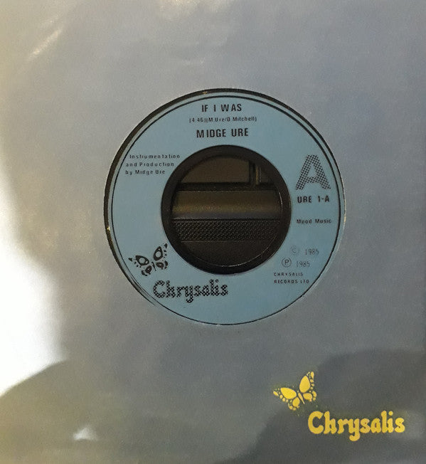 Midge Ure - If I Was - Used Vinyl Record 7"