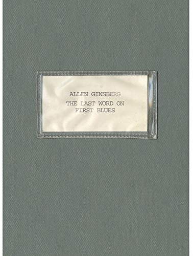 Allen Ginsberg - Last Word On First Blues - CD
