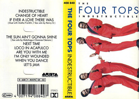 Four Tops - Indestructible - Used Cassette