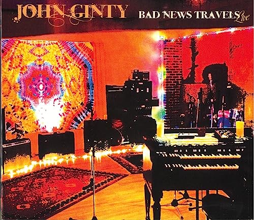 JOHN GINTY - BAD NEWS TRAVELS: LIVE - CD