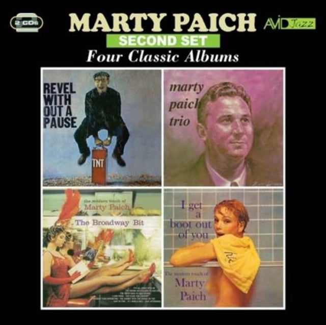 MARTY PAICH - Four Classic Albums (Revel Without A Pause /  Trio / The
