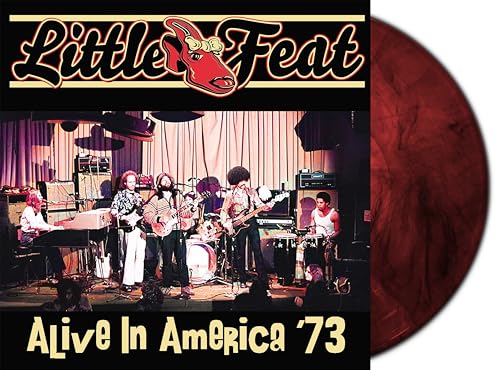 LITTLE FEAT - Alive In America (Red Marble Vinyl) LP  RELEASE DATE 03/