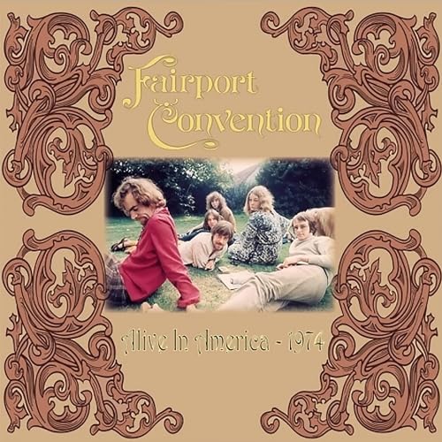 FAIRPORT CONVENTION - Alive In America (Natural Clear Vinyl) LP  RELEA