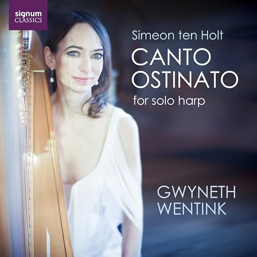 GWYNETH WENTINK - CANTO OSTINATO (VERSION FOR SOLO HARP) - New CD
