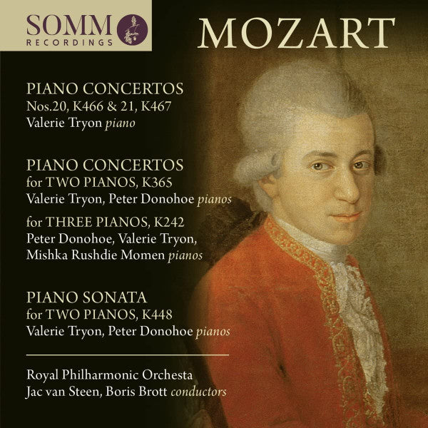 Wolfgang Amadeus Moz - Piano Concertos For One, Two And Three Pianos