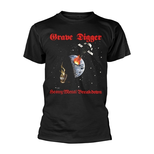 GRAVE DIGGER - HEAVY METAL BRE - tshirt - T Shirt - Size S