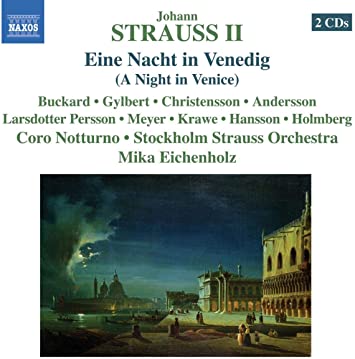S'HOLM STRAUSS ORC:E - J STRAUSS II:A NIGHT IN VENICE - New CD