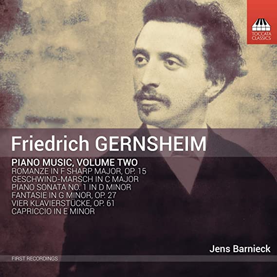 BARNIECK - GERNSHEIM:PIANO MUSIC, VOL.2 - CD