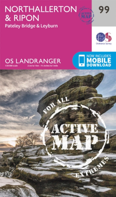 Ordnance Survey - Northallerton & Ripon, Pateley Bridge & Leyburn : 09
