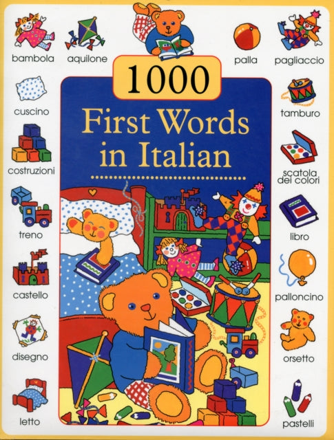 Don Campaniello - 1000 First Words in Italian - Hardback