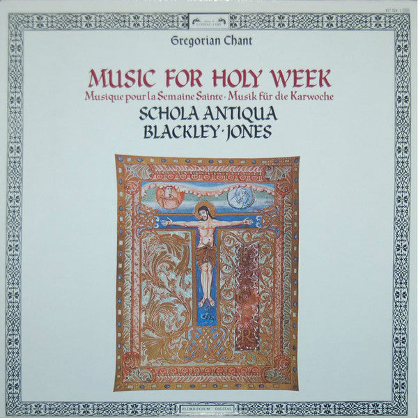 Schola Antiqua - Music For Holy Week - Used Vinyl Record