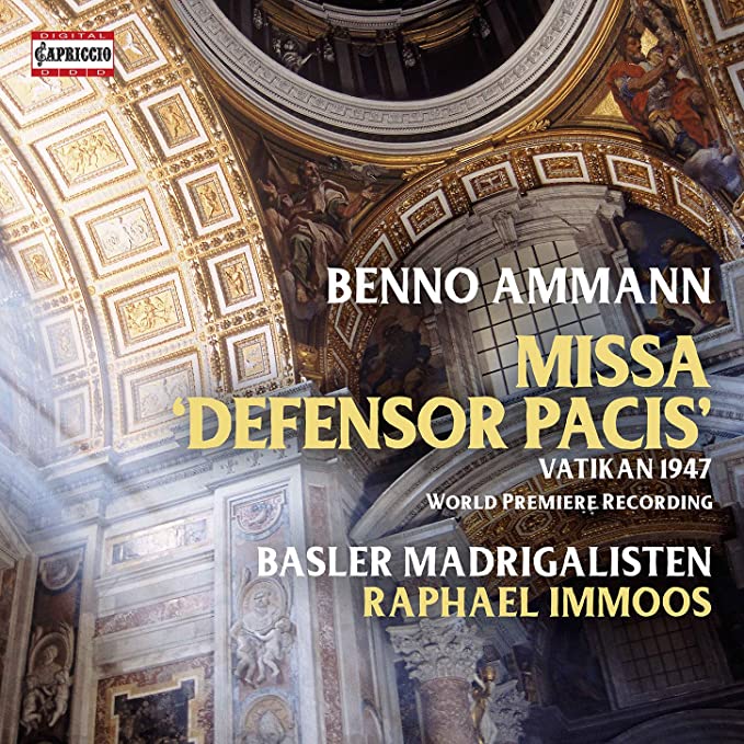 BASLER MADRIGALISTEN - AMMANN:MISSA DEFENSOR PACIS - CD