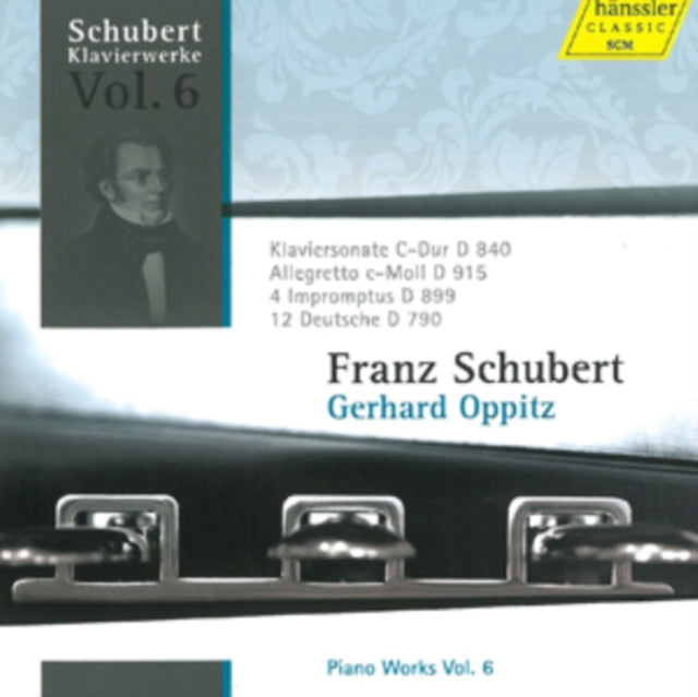 GERHARD OPPITZ - SCHUBERT: PIANO WORKS VOL. 6 - CD