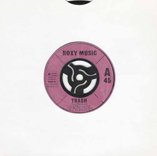 Roxy Music - Trash - Used Vinyl Record 7"