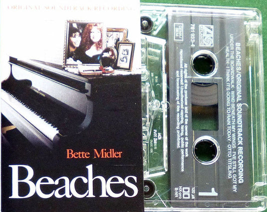 Bette Midler - Beaches - Original Soundtrack Recording - Used Casset