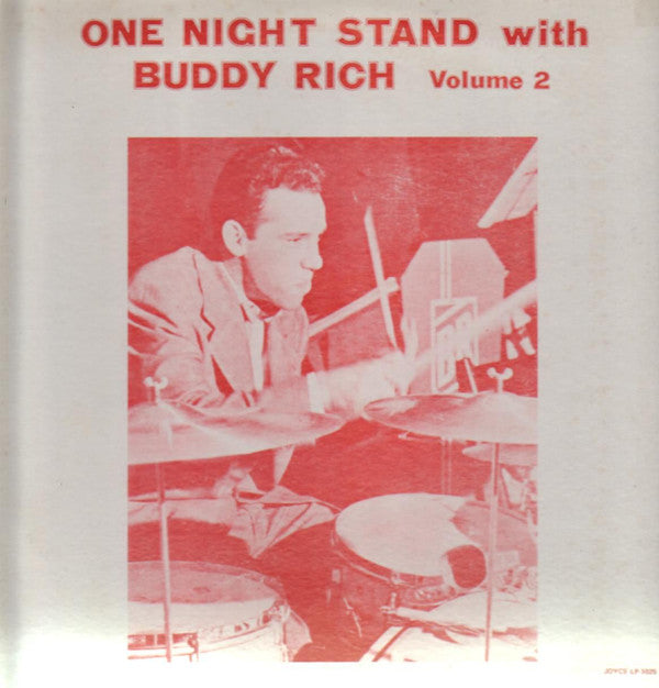 Buddy Rich - One Night Stand With  Volume 2 - Used Vinyl Record