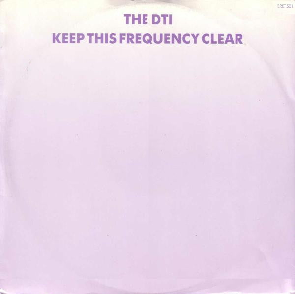 DTI - Keep This Frequency Clear - Used Vinyl Record 12"