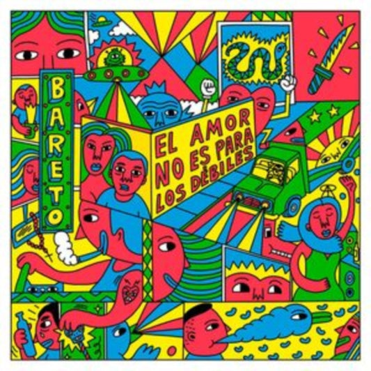 BARETO - EL AMOR NO ES PARA LOS DÉBILES - COMPACT DISC