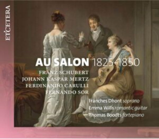FRANCHES DHONT  EMMA - AU SALON 1825-1850 SCHUBERT - CD