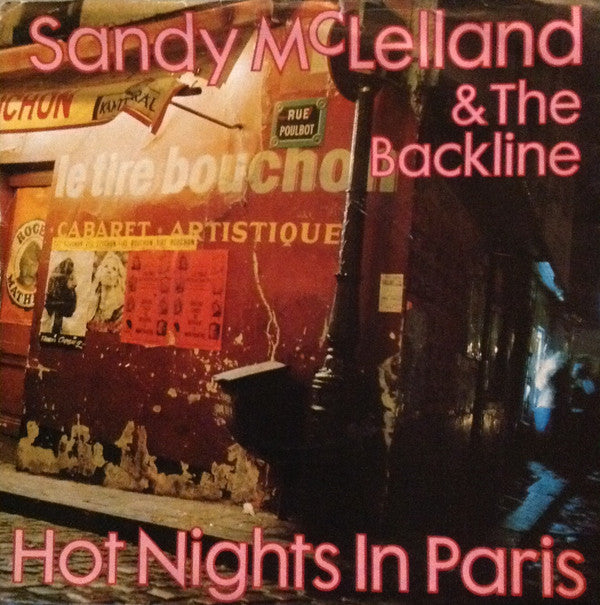 Sandy McLelland And - Hot Nights In Paris - Used Vinyl Record 7"