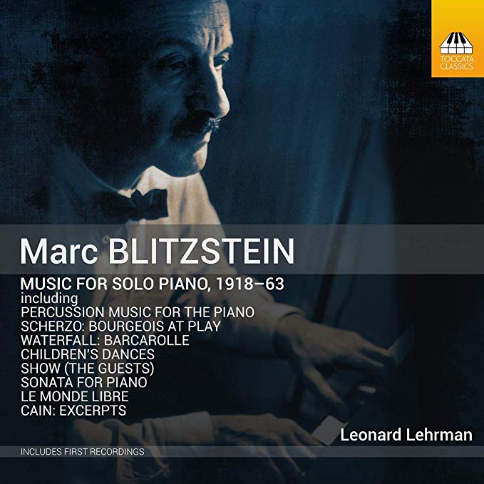 Marc Blitzstein - : Music for Solo Piano 1918-63 - CD