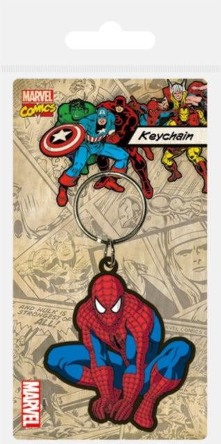 Spider-Man - PVC Keyring - keyrings - Keyrings - Approx 60mm x 55mm