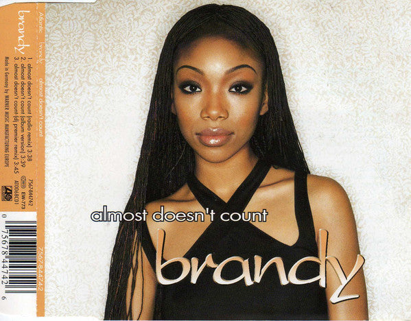 Brandy - Almost Doesn't Count - Used CD