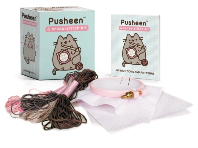 Claire Belton - Pusheen: A Cross-Stitch Kit - Paperback