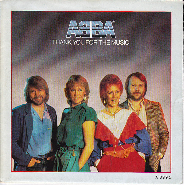 ABBA - Thank You For The Music - Used Vinyl Record 7"