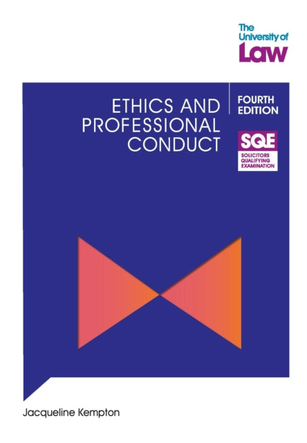 Jacqui Kempton - SQE - Ethics and Professional Conduct 4e - New Paperb