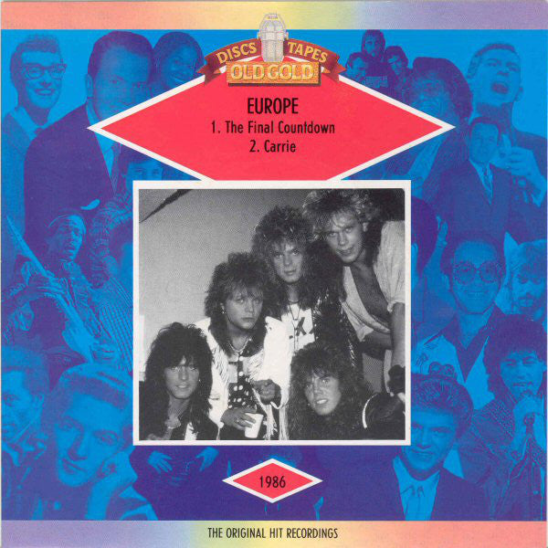 Europe - Final Countdown - Used Vinyl Record 7"