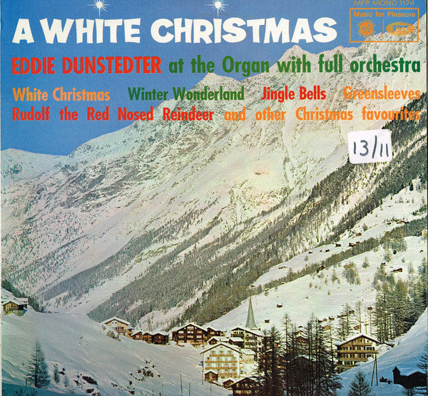 Eddie Dunstedter - A White Christmas - Used Vinyl Record