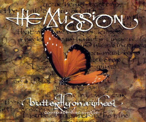 Mission - Butterfly On A Wheel - Used CD