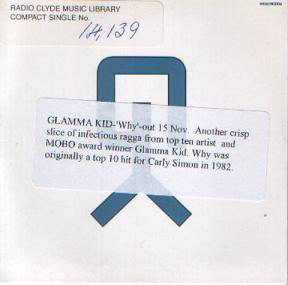 Glamma Kid - Why - Used CD