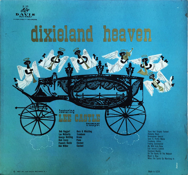 Lee Castle - Dixieland Heaven - Used Vinyl Record