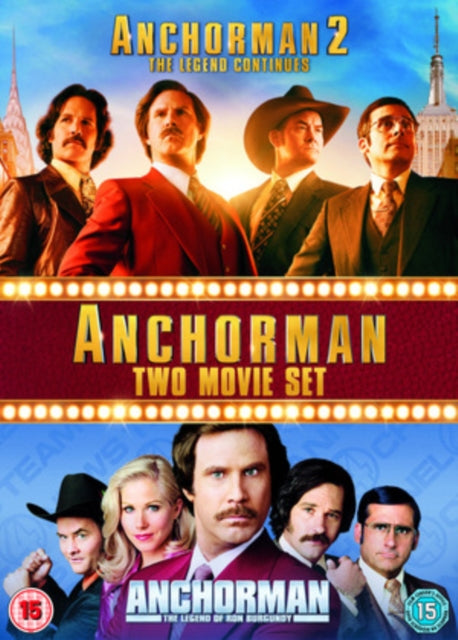 Anchorman 1 & 2 Box - Anchorman 1 & 2 Box Set (Blu-Ray) - BluRay