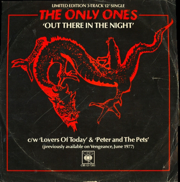 Only Ones - Out There In The Night - Used Vinyl Record 12"