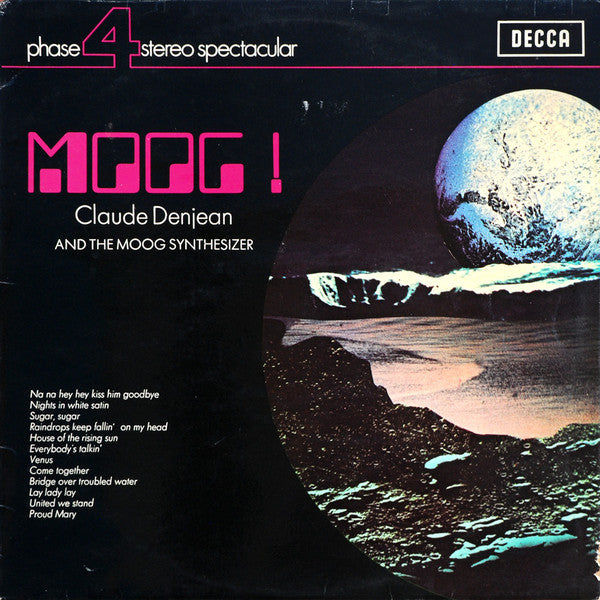 Claude Denjean - Moog!  And The Moog Synthesizer - Used Vinyl Record