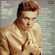 Billy Fury - World Of  - Vol. 2 - Used Vinyl Record