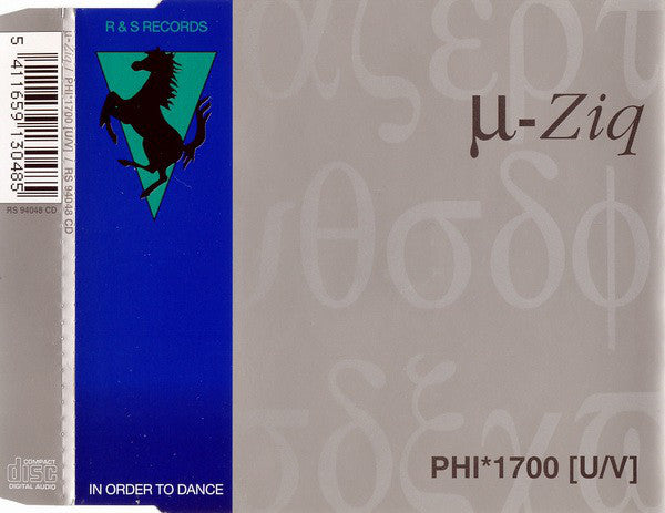 µ-Ziq - Phi*1700 [U/V] - Used CD
