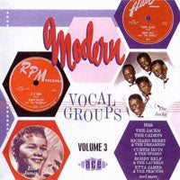 VARIOUS ARTISTS - MODERN VOCAL GROUPS VOL 3 - CD