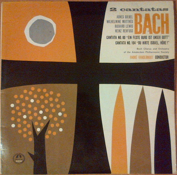 Johann Sebastian Bac - 2 Cantatas - Used Vinyl Record