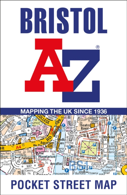 A-Z Maps - Bristol A-Z Pocket Street Map - New Sheet map