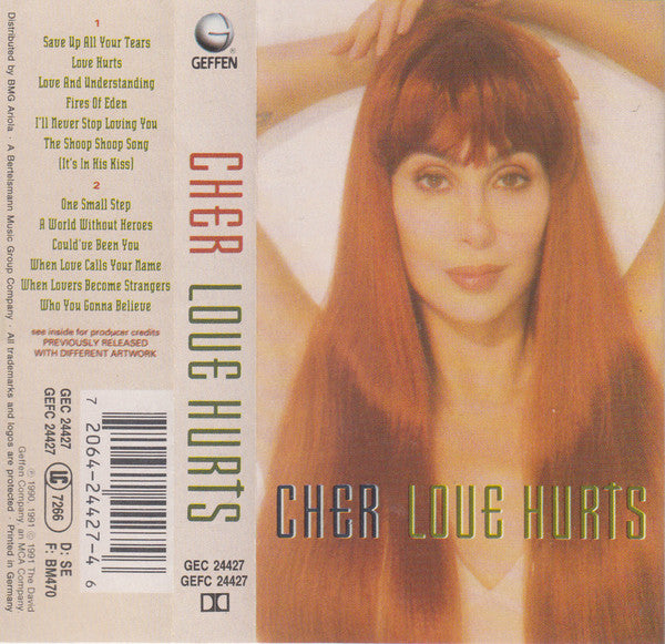 Cher - Love Hurts - Used Cassette