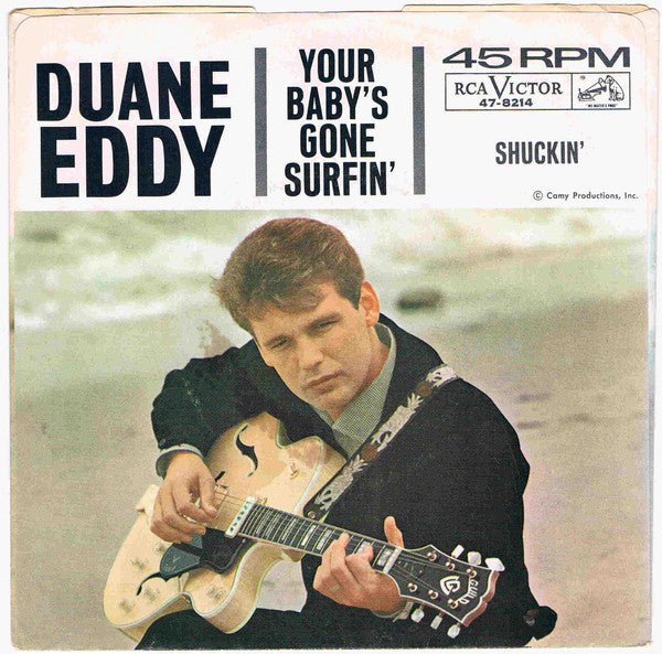 Duane Eddy - Your Baby's Gone Surfin' / Shuckin' - Used Vinyl Record